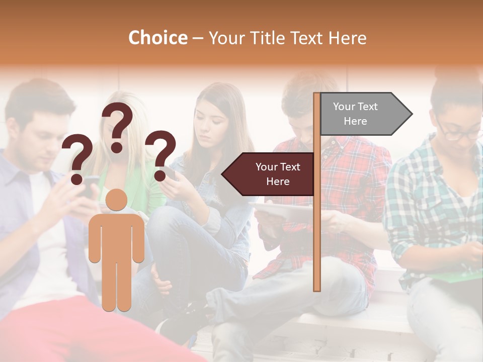 University College Addiction PowerPoint Template