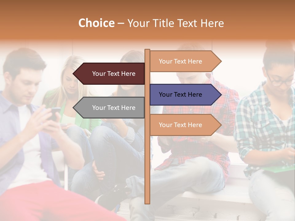 University College Addiction PowerPoint Template