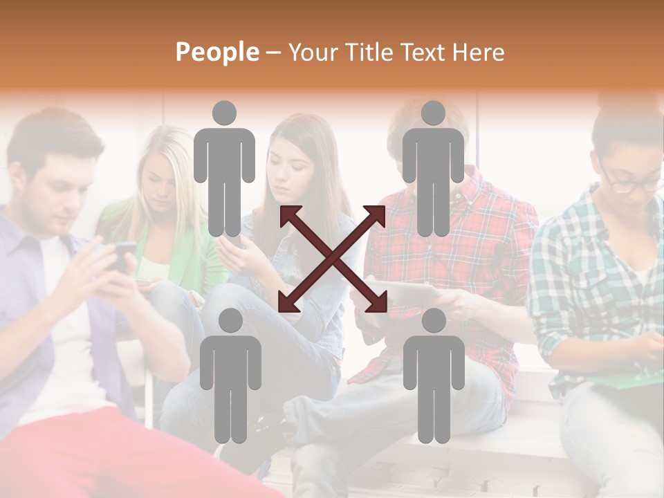 University College Addiction PowerPoint Template