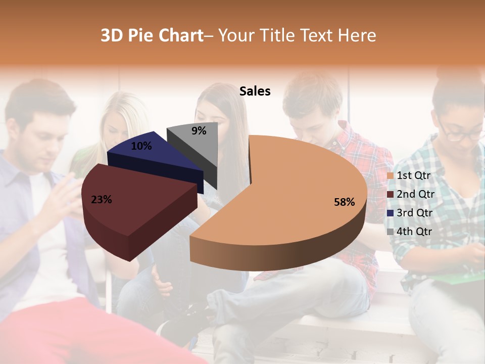 University College Addiction PowerPoint Template