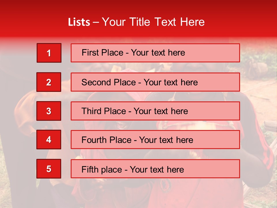 Black Mouth Open Kids PowerPoint Template