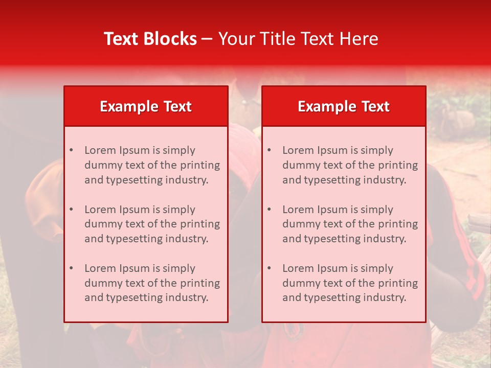 Black Mouth Open Kids PowerPoint Template