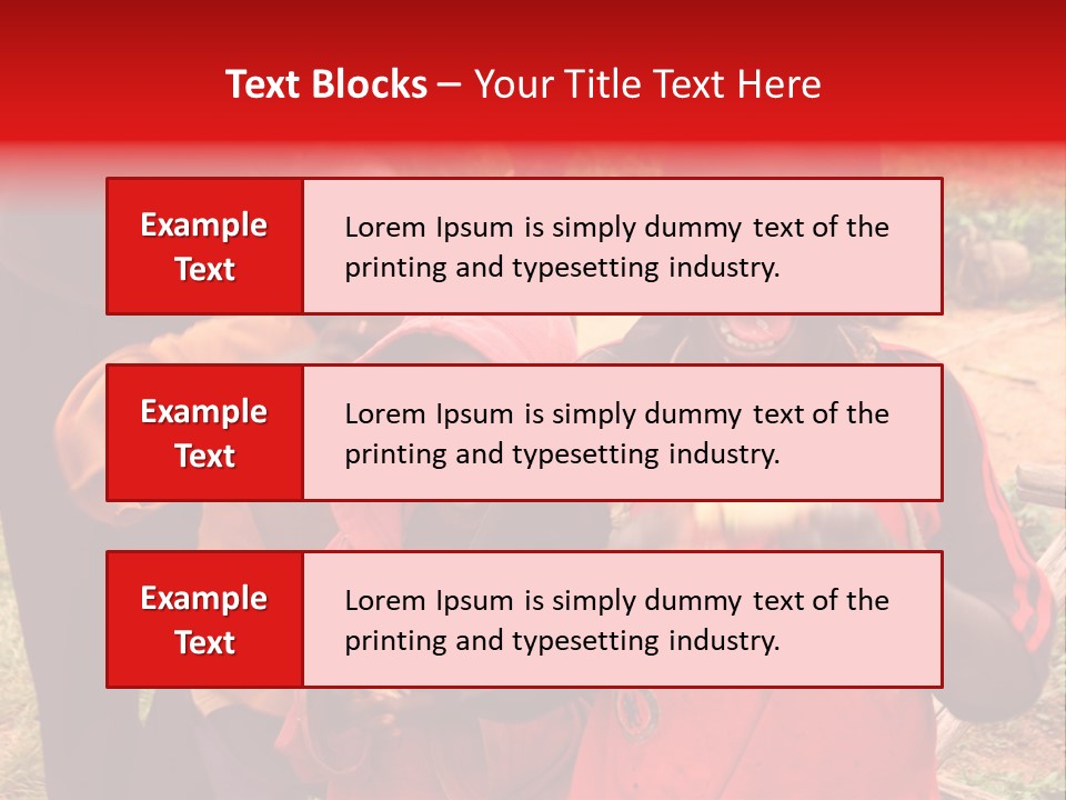 Black Mouth Open Kids PowerPoint Template