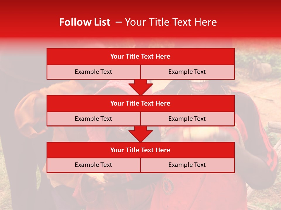 Black Mouth Open Kids PowerPoint Template