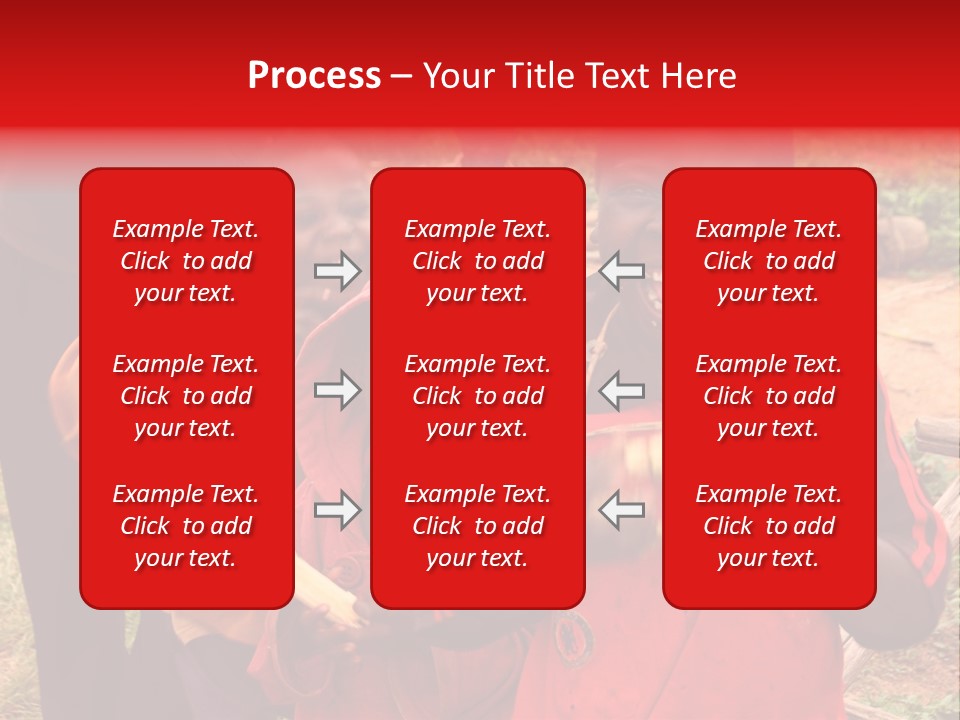 Black Mouth Open Kids PowerPoint Template