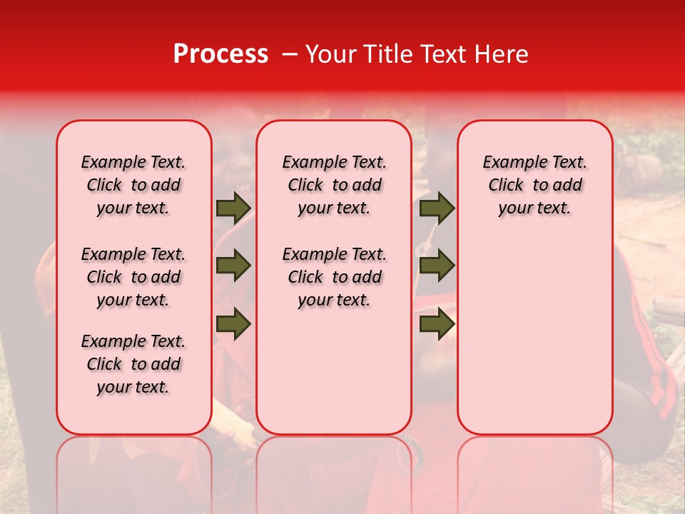 Black Mouth Open Kids PowerPoint Template