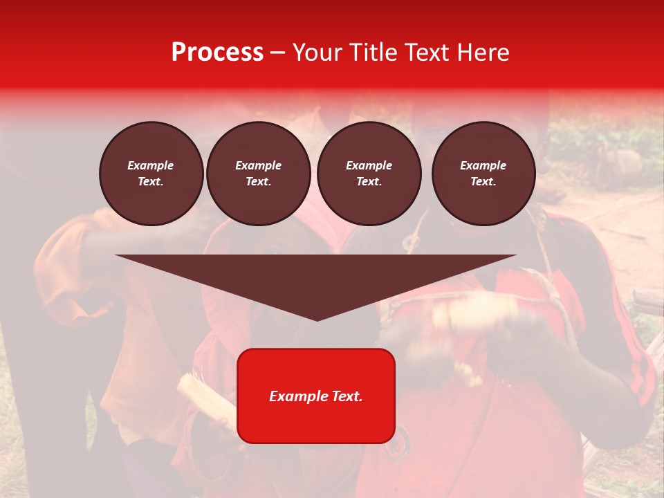 Black Mouth Open Kids PowerPoint Template