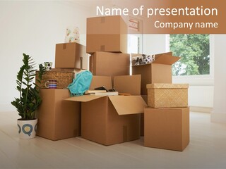 Property Package Unfurnished PowerPoint Template