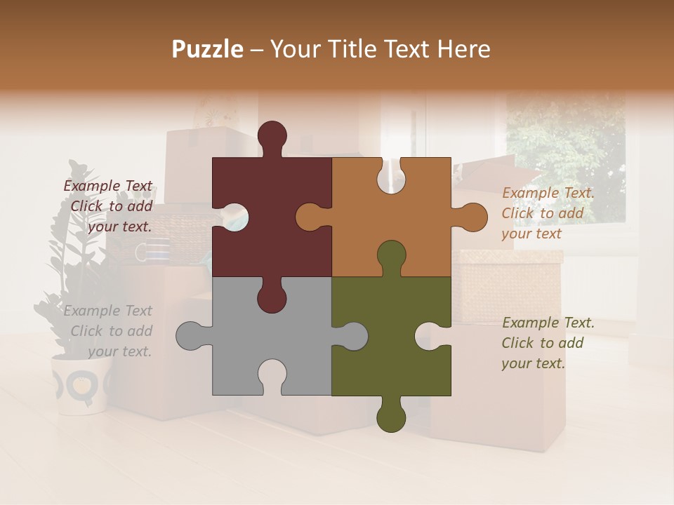 Property Package Unfurnished PowerPoint Template