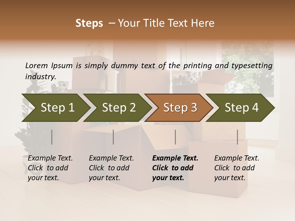 Property Package Unfurnished PowerPoint Template