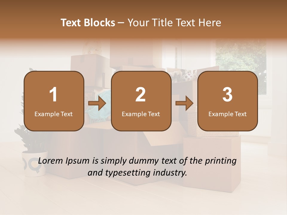 Property Package Unfurnished PowerPoint Template