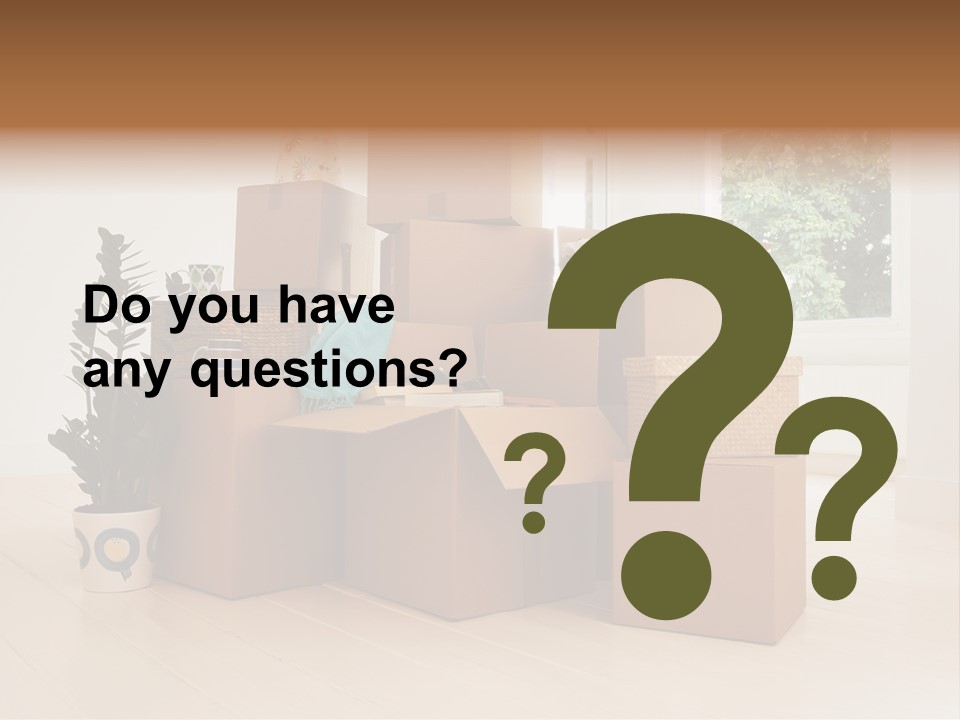 Property Package Unfurnished PowerPoint Template