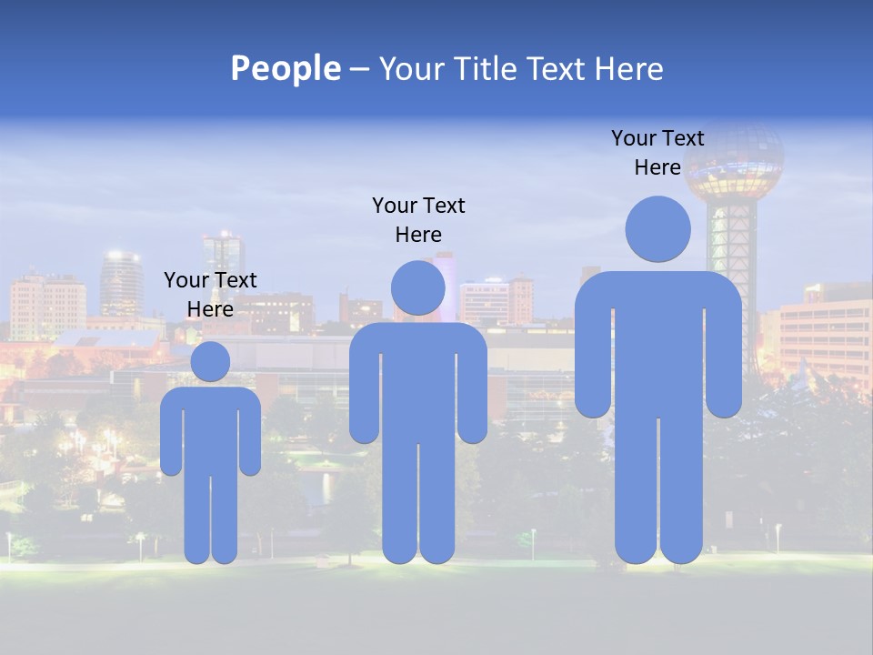 Sun Sphere Daytime Office Buildings PowerPoint Template