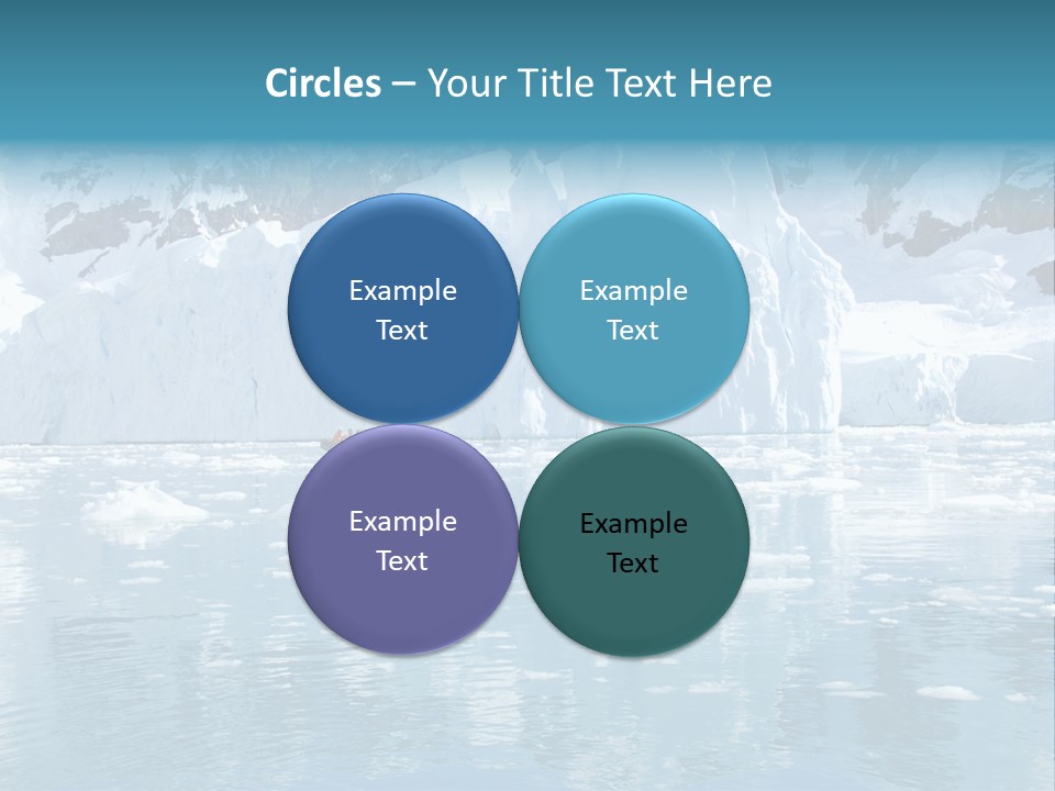 Cold Harbor Landscape PowerPoint Template