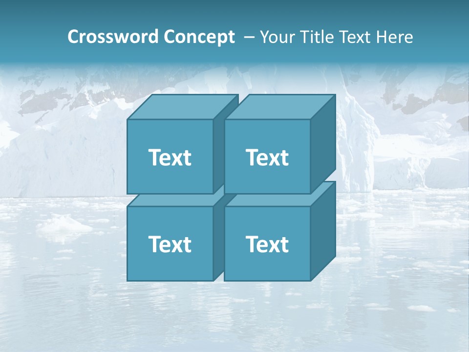 Cold Harbor Landscape PowerPoint Template