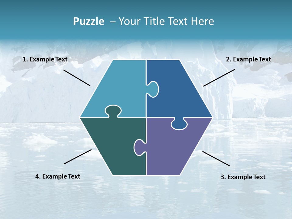 Cold Harbor Landscape PowerPoint Template