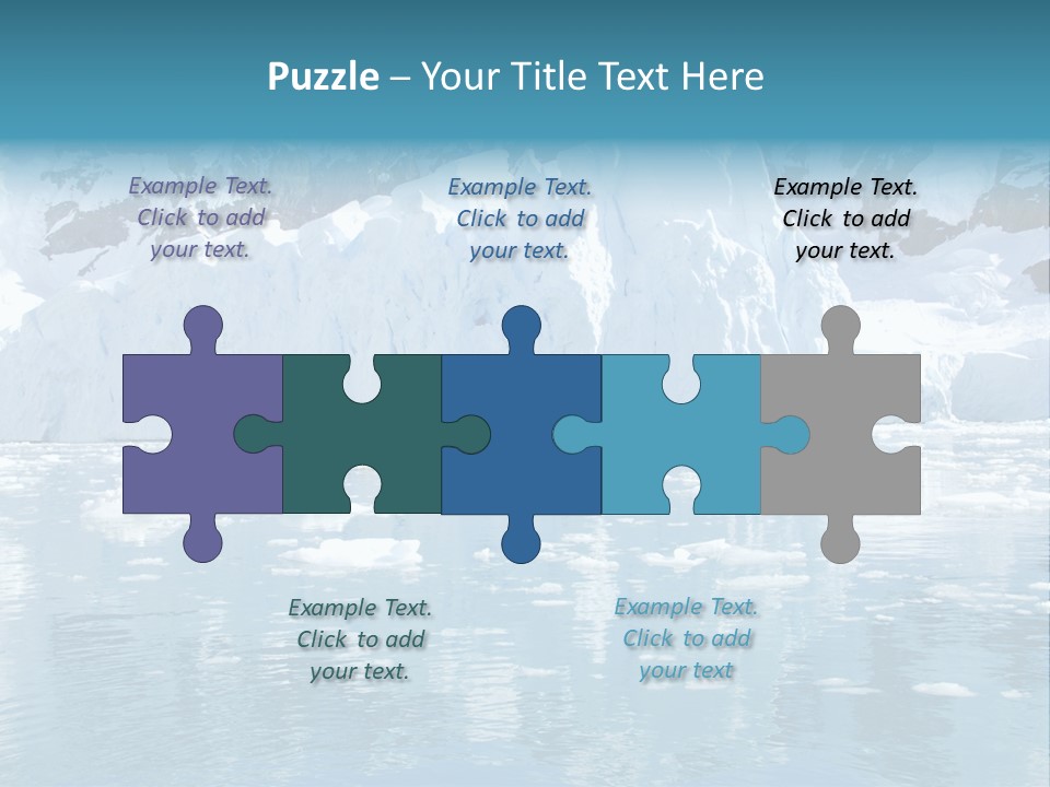 Cold Harbor Landscape PowerPoint Template