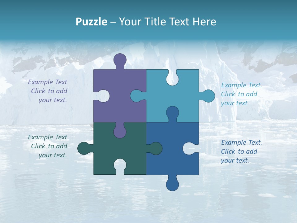 Cold Harbor Landscape PowerPoint Template