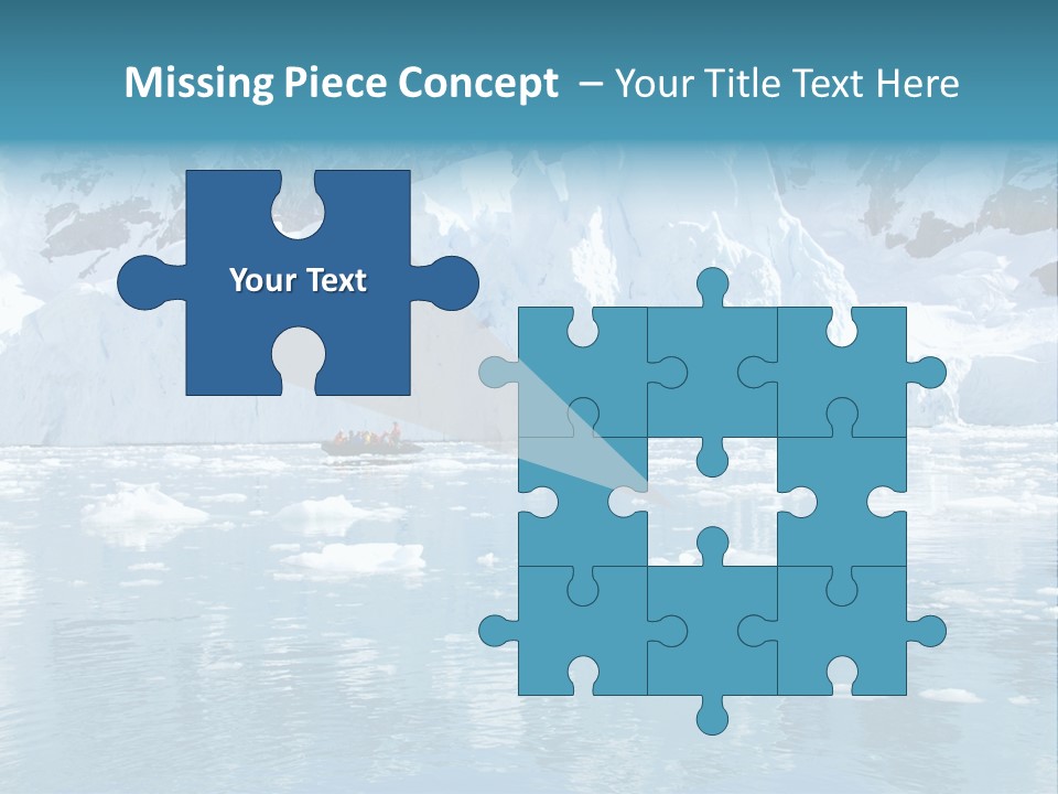 Cold Harbor Landscape PowerPoint Template