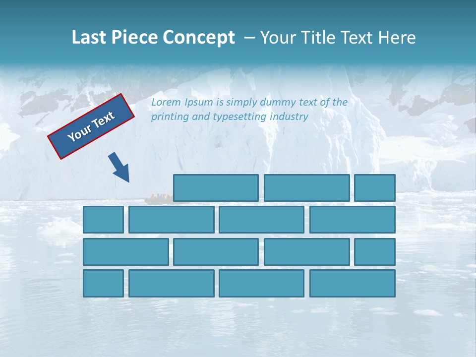 Cold Harbor Landscape PowerPoint Template