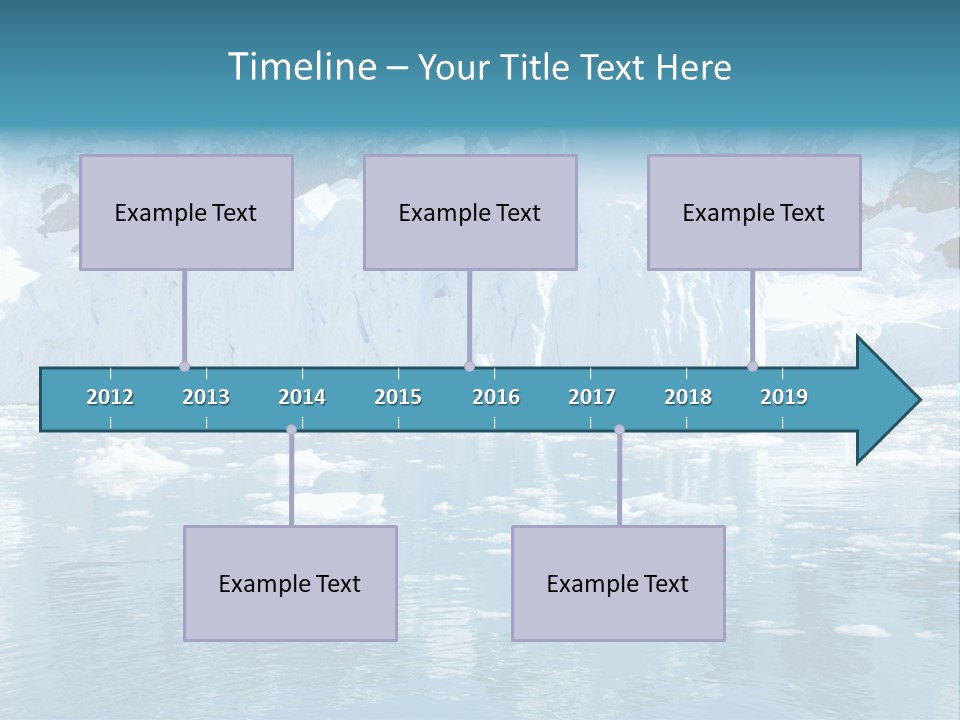 Cold Harbor Landscape PowerPoint Template