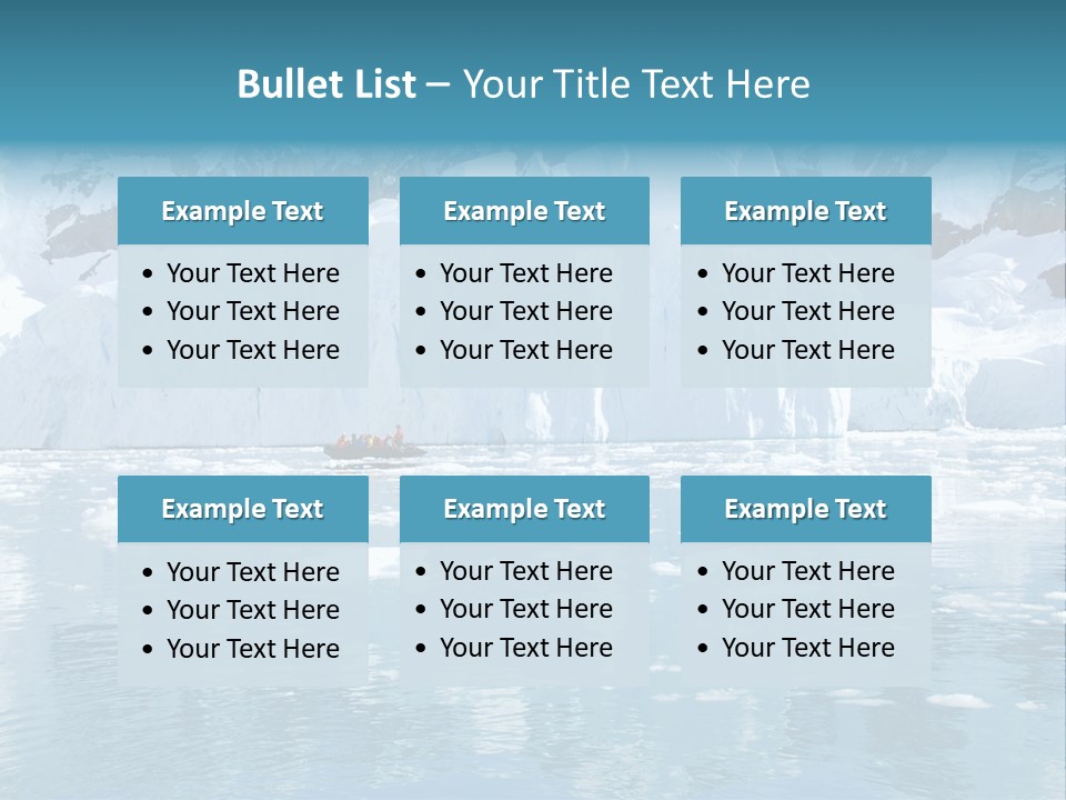 Cold Harbor Landscape PowerPoint Template