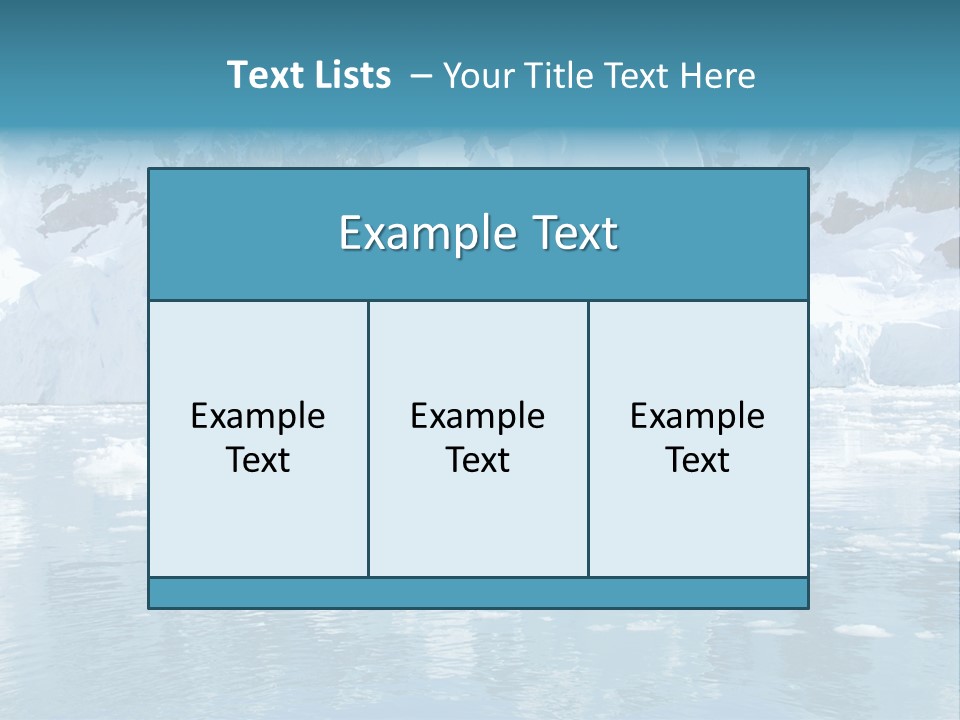 Cold Harbor Landscape PowerPoint Template
