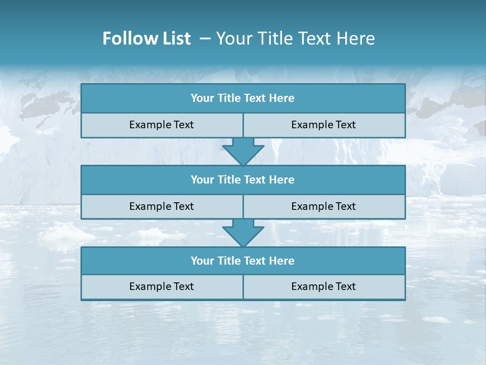 Cold Harbor Landscape PowerPoint Template