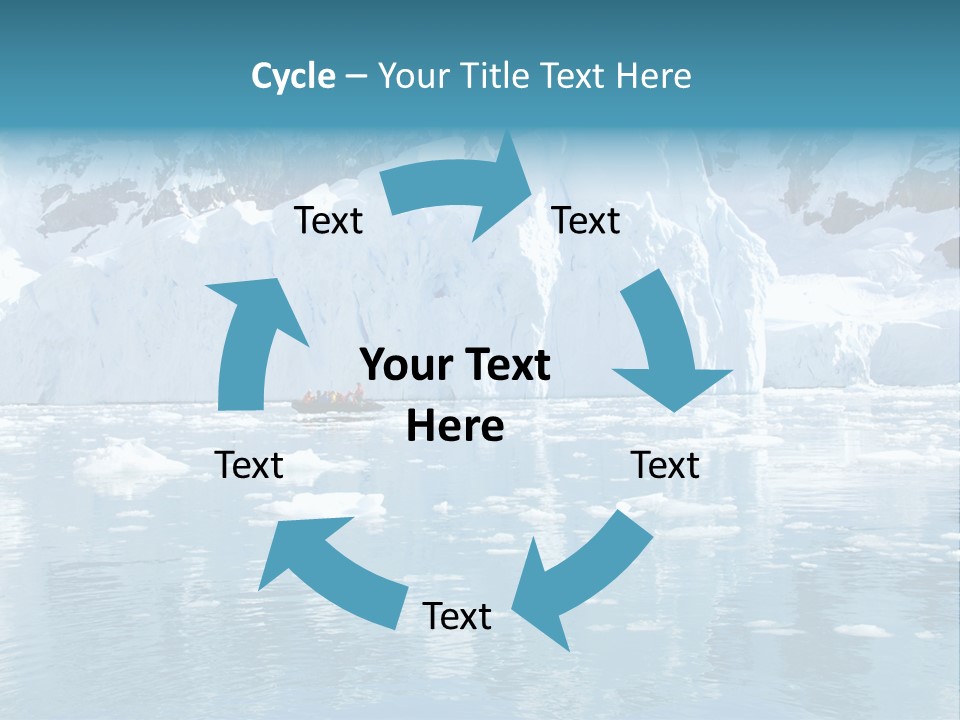 Cold Harbor Landscape PowerPoint Template