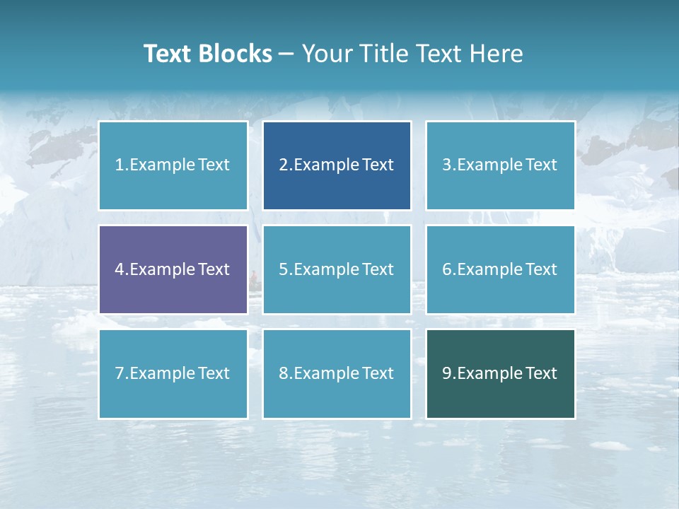 Cold Harbor Landscape PowerPoint Template