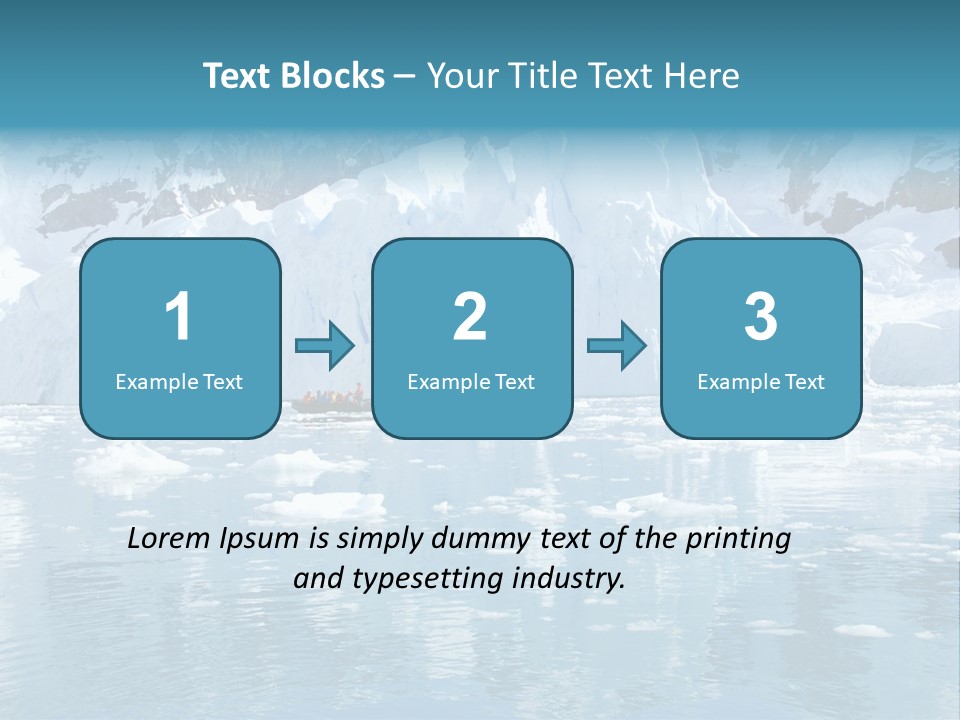 Cold Harbor Landscape PowerPoint Template