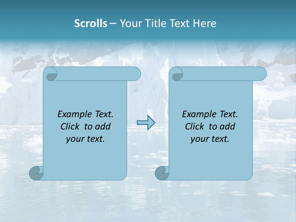 Cold Harbor Landscape PowerPoint Template