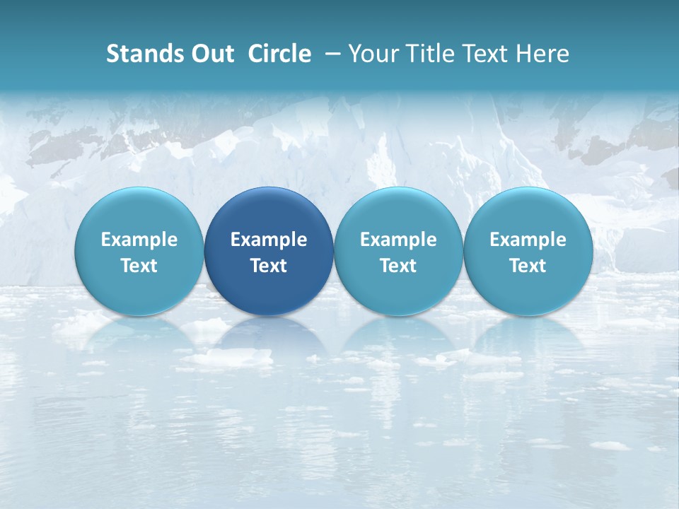 Cold Harbor Landscape PowerPoint Template
