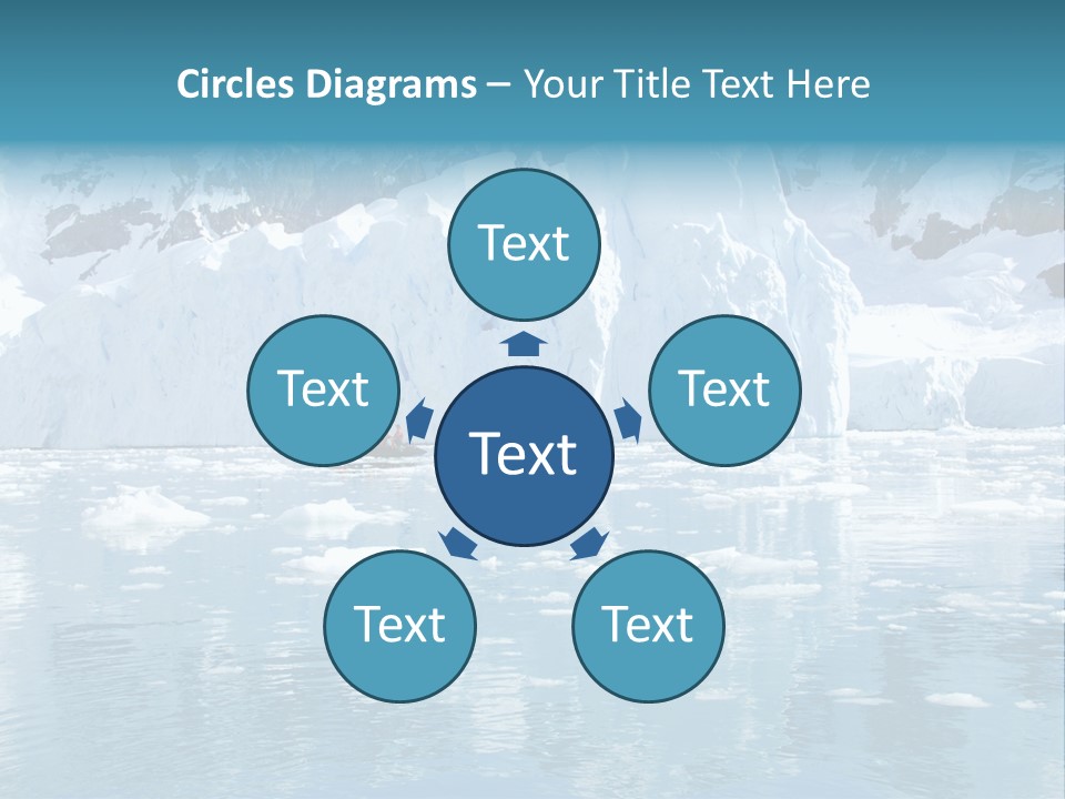 Cold Harbor Landscape PowerPoint Template