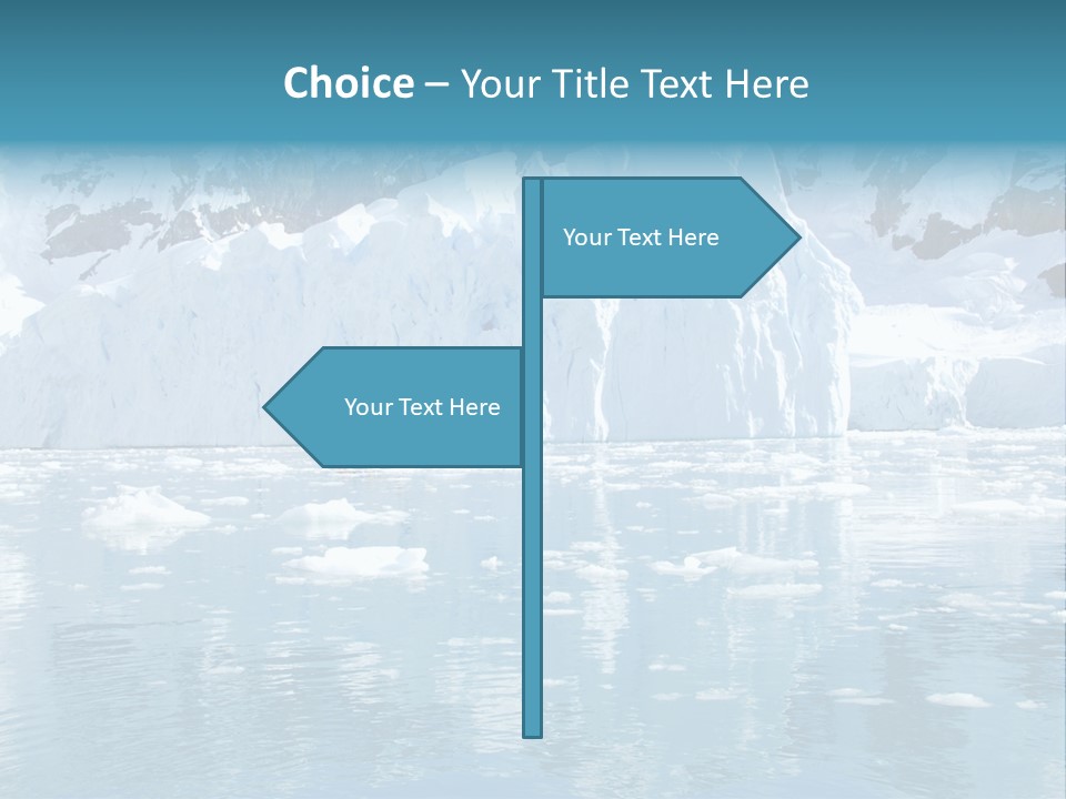 Cold Harbor Landscape PowerPoint Template