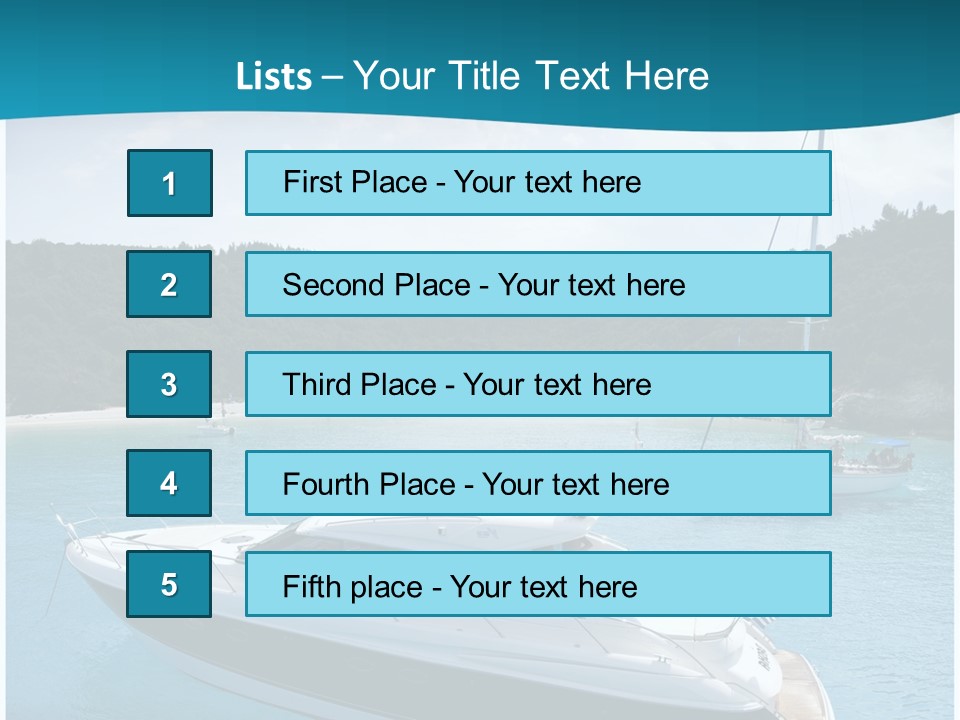 Nature Vacation Ionian PowerPoint Template