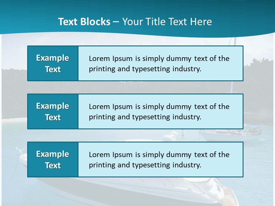 Nature Vacation Ionian PowerPoint Template