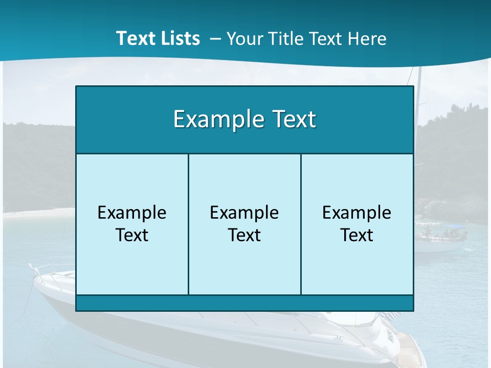 Nature Vacation Ionian PowerPoint Template