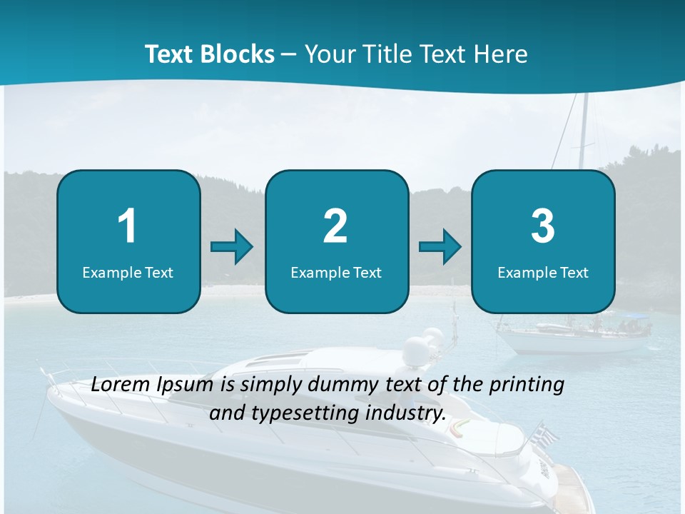 Nature Vacation Ionian PowerPoint Template