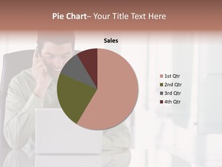 Day Sit Computer PowerPoint Template