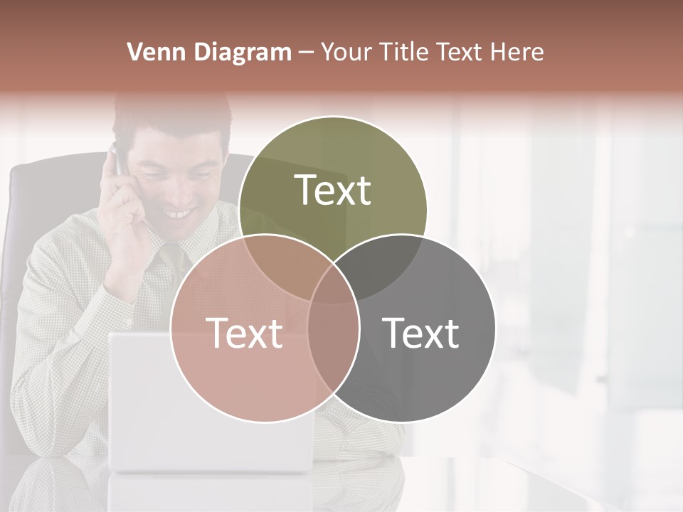 Day Sit Computer PowerPoint Template