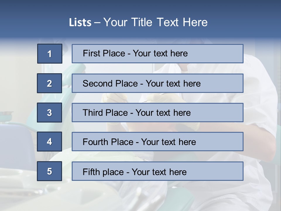 Woman Healthy Stomatology PowerPoint Template
