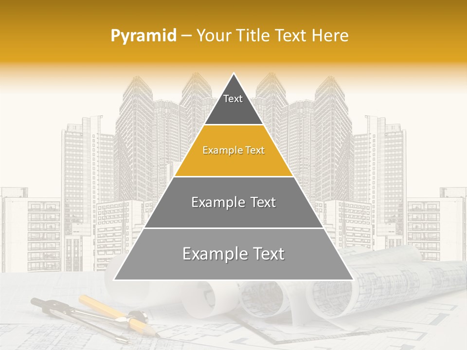 Draw Writing Instrument Estate PowerPoint Template
