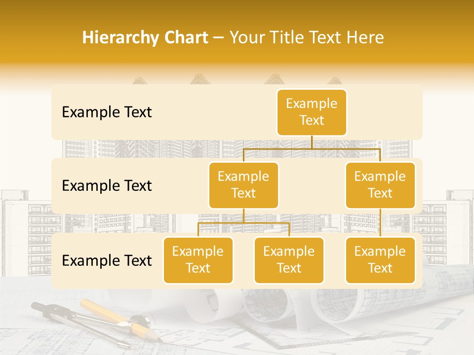 Draw Writing Instrument Estate PowerPoint Template