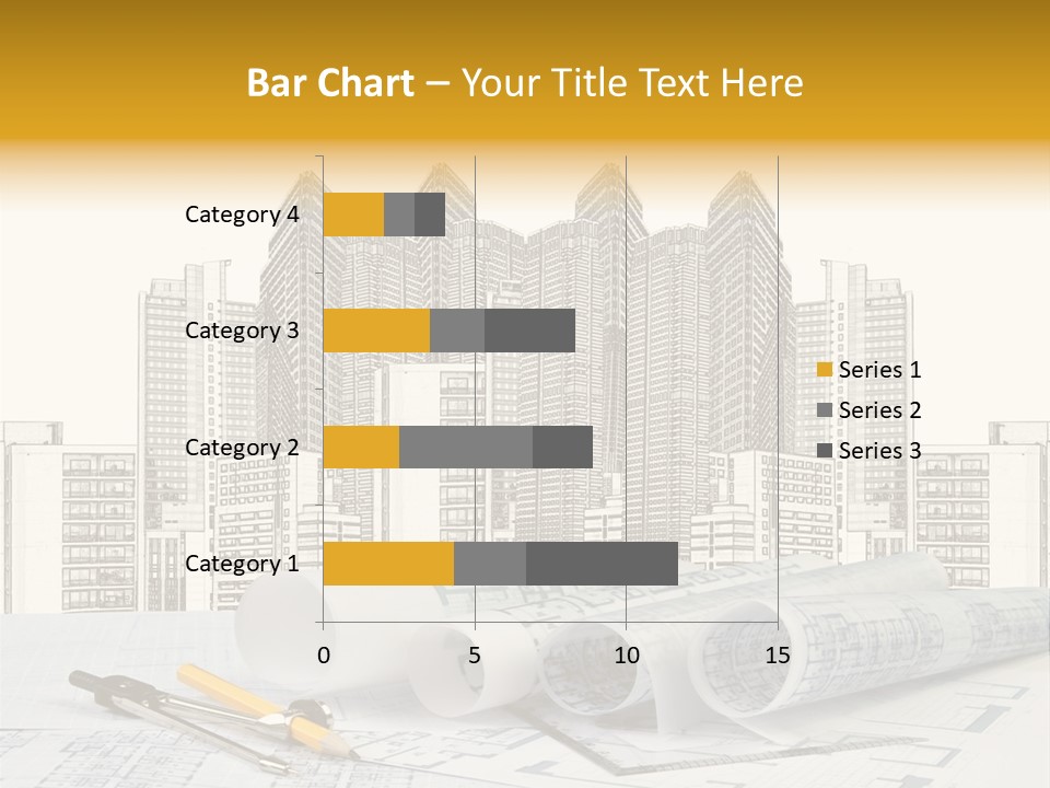 Draw Writing Instrument Estate PowerPoint Template