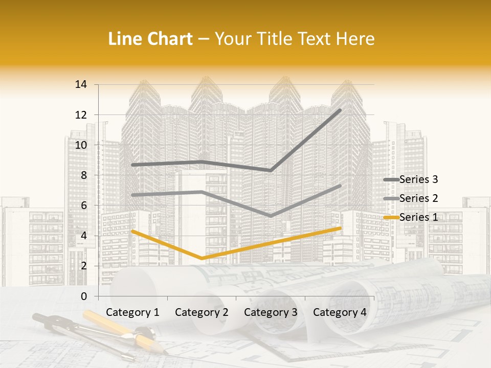 Draw Writing Instrument Estate PowerPoint Template