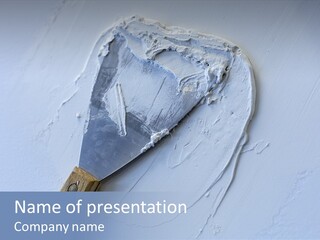 Stonemason Structure Scraped PowerPoint Template