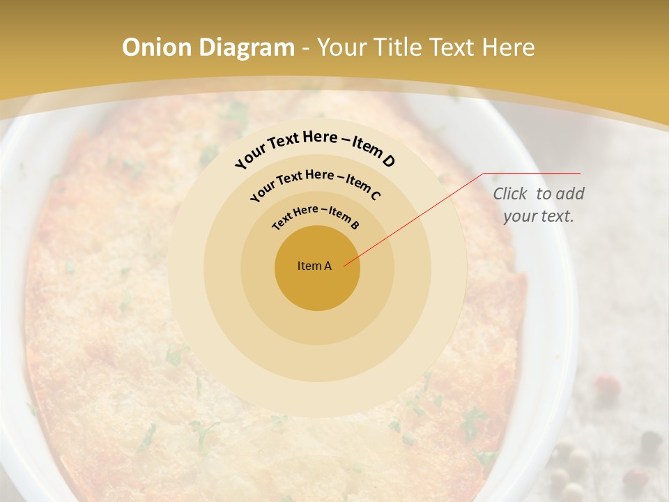 A Dish Of Food On A Table With Tomatoes And Parsley PowerPoint Template