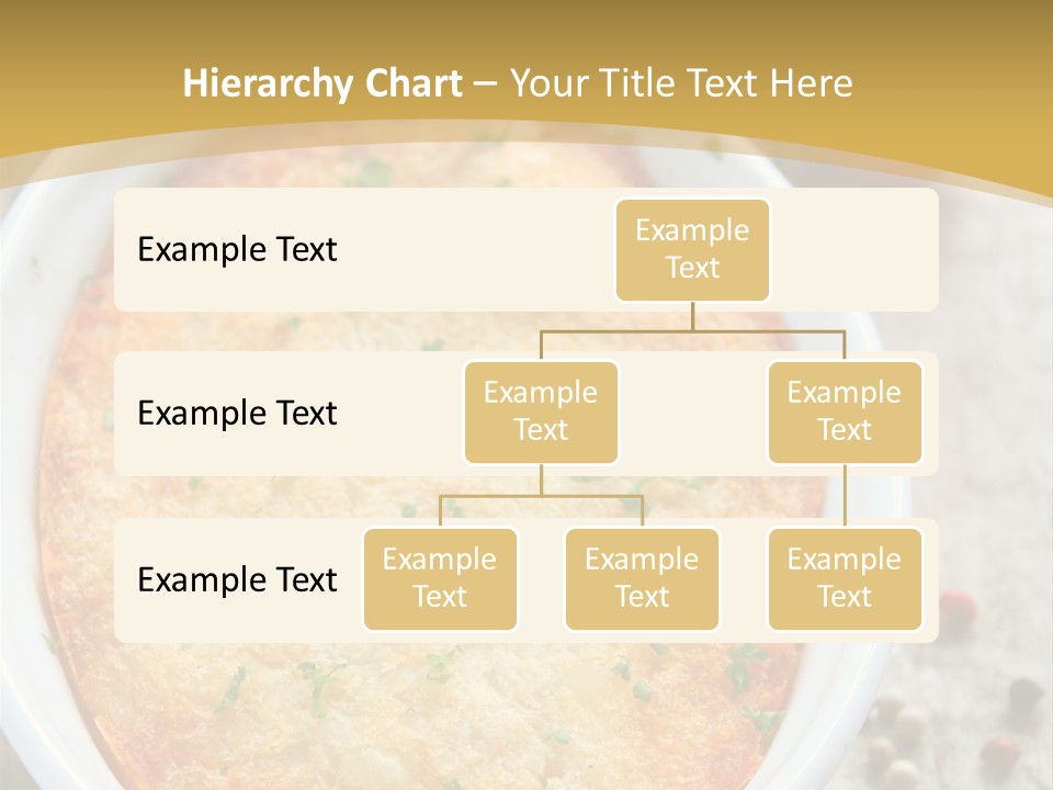 A Dish Of Food On A Table With Tomatoes And Parsley PowerPoint Template
