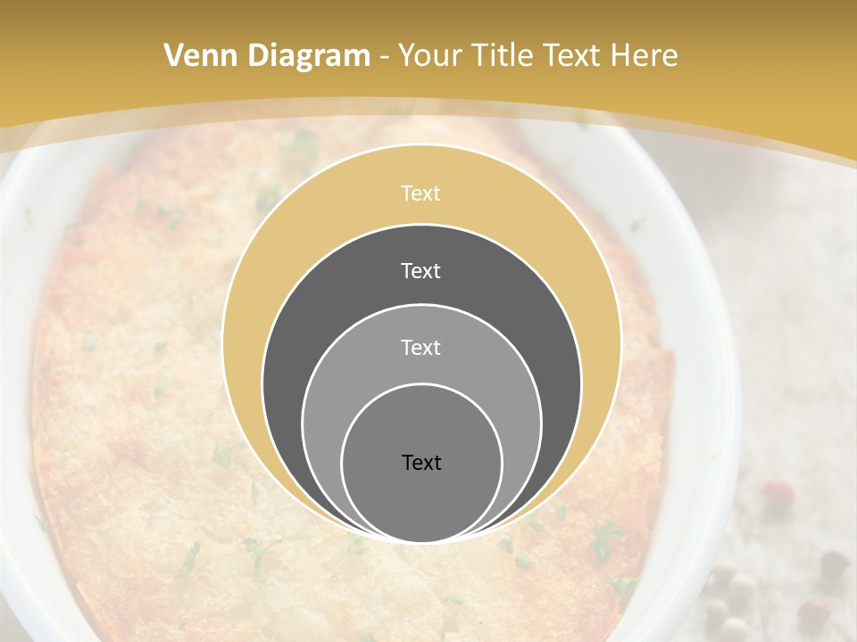 A Dish Of Food On A Table With Tomatoes And Parsley PowerPoint Template